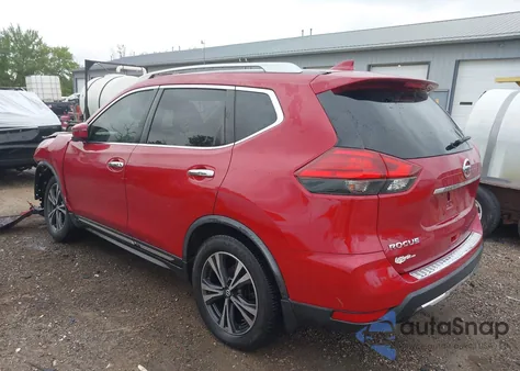 2017 Nissan Rogue Sl from USA, damaged, VIN JN8AT2MT3HW407593
